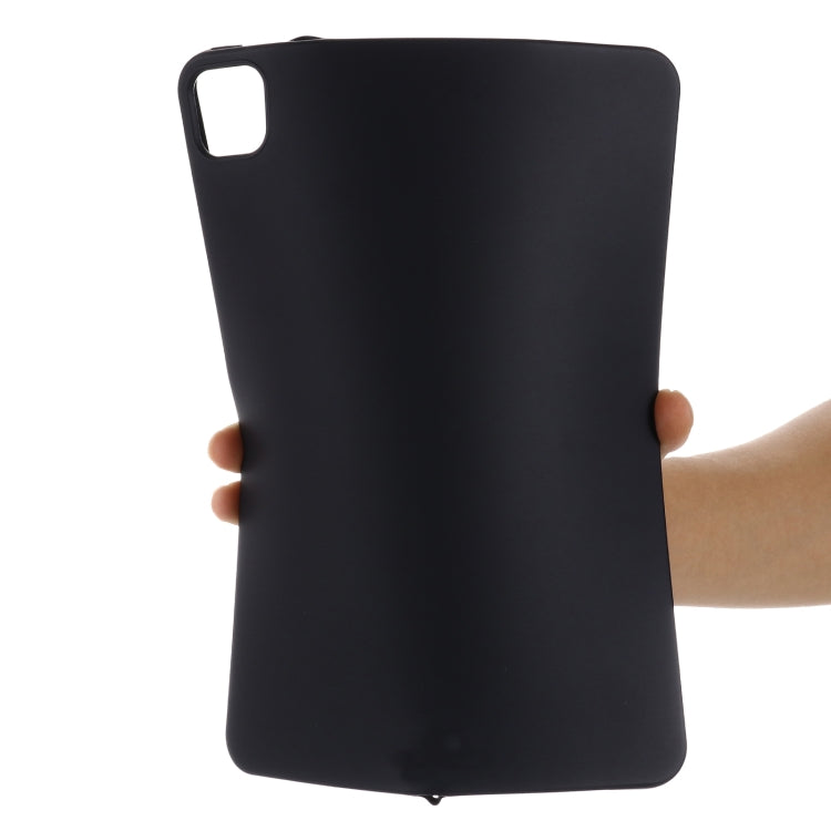 For iPad Pro 11 2024 Pure Color Liquid Silicone Shockproof Tablet Case(Black) - iPad Pro 11 2024 Cases by PMC TechLife | Online Shopping South Africa | PMC TechLife | Buy Now Pay Later Mobicred