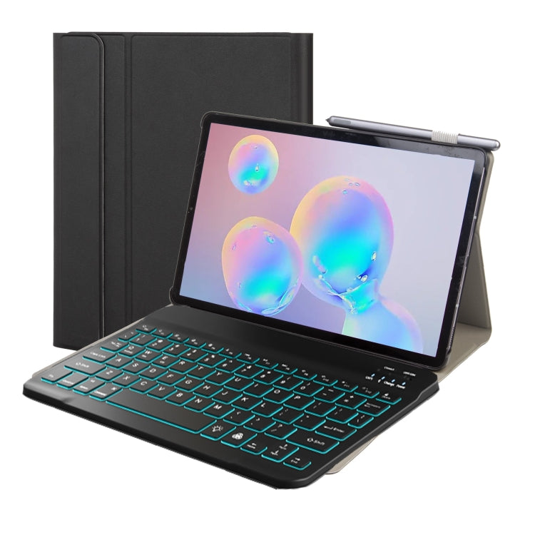 ST500 For Samsung Galaxy Tab A7 T500/T505 10.4 inch 2020 Ultra-thin Detachable Bluetooth Keyboard Leather Tablet Case with Stand & Sleep Function & Backlight(Black) - Samsung Keyboard by PMC TechLife | Online Shopping South Africa | PMC TechLife