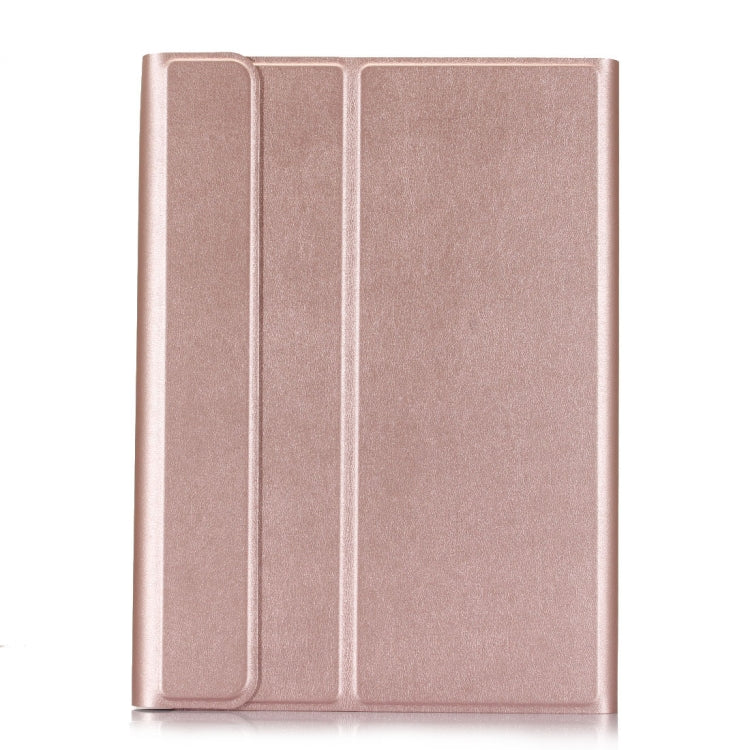 ST500 For Samsung Galaxy Tab A7 T500/T505 10.4 inch 2020 Ultra-thin Detachable Bluetooth Keyboard Leather Tablet Case with Stand & Sleep Function & Backlight(Rose Gold) - Samsung Keyboard by PMC TechLife | Online Shopping South Africa | PMC TechLife
