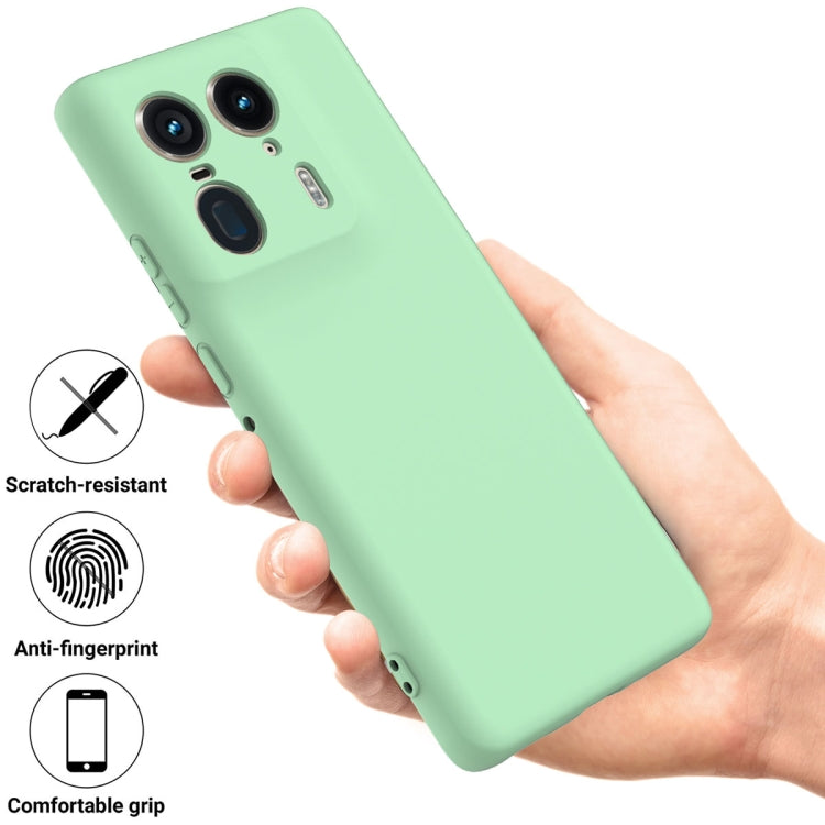 For Motorola Moto X50 Ultra Solid Color Liquid Silicone Dropproof Full Coverage Phone Case(Green) - free shipping - PMC TechLife - Order now!