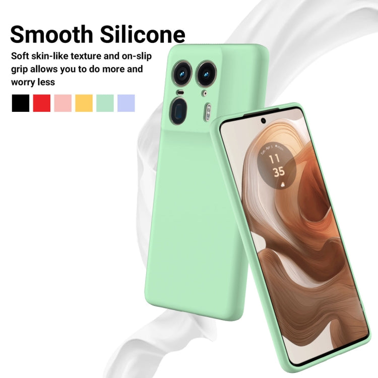 For Motorola Moto X50 Ultra Solid Color Liquid Silicone Dropproof Full Coverage Phone Case(Green) - free shipping - PMC TechLife - Order now!