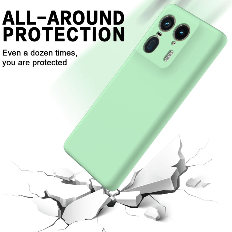 For Motorola Moto X50 Ultra Solid Color Liquid Silicone Dropproof Full Coverage Phone Case(Green) - free shipping - PMC TechLife - Order now!