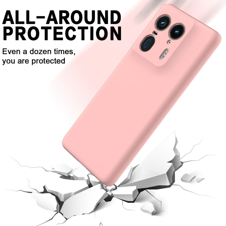 For Motorola Moto X50 Ultra Solid Color Liquid Silicone Dropproof Full Coverage Phone Case(Pink) - free shipping - PMC TechLife - Order now!