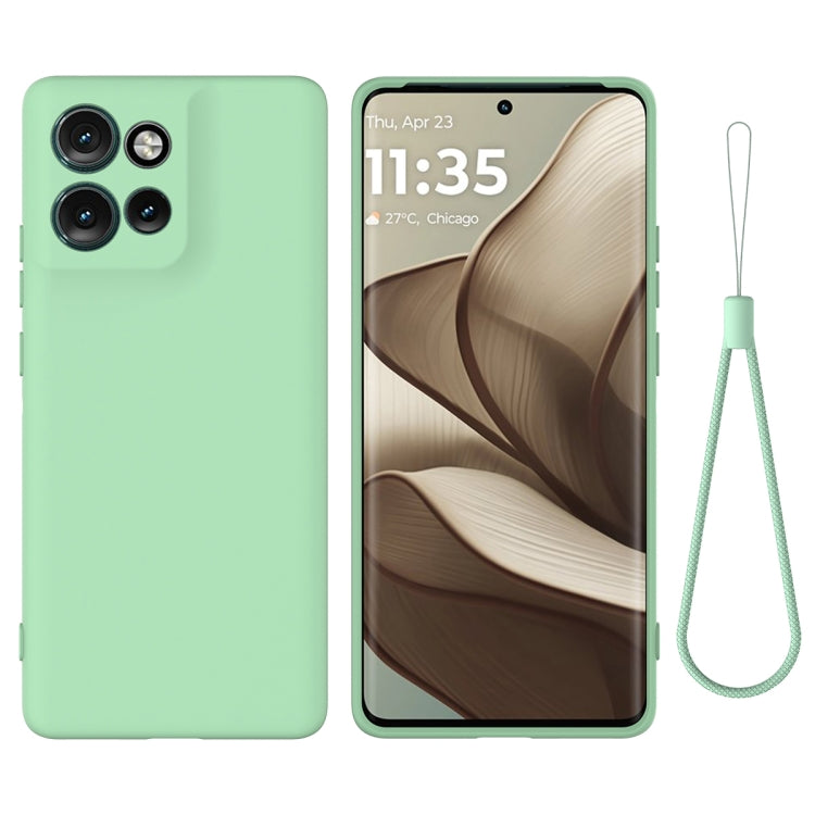 For Motorola Edge 50 Neo / Moto S50 Solid Color Liquid Silicone Dropproof Full Coverage Phone Case(Green) - free shipping - PMC TechLife - Order now!