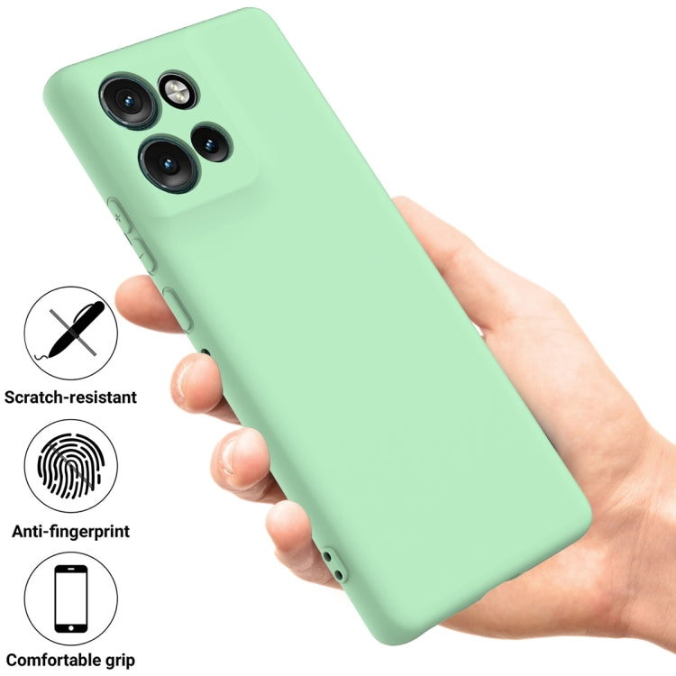 For Motorola Edge 50 Neo / Moto S50 Solid Color Liquid Silicone Dropproof Full Coverage Phone Case(Green) - free shipping - PMC TechLife - Order now!