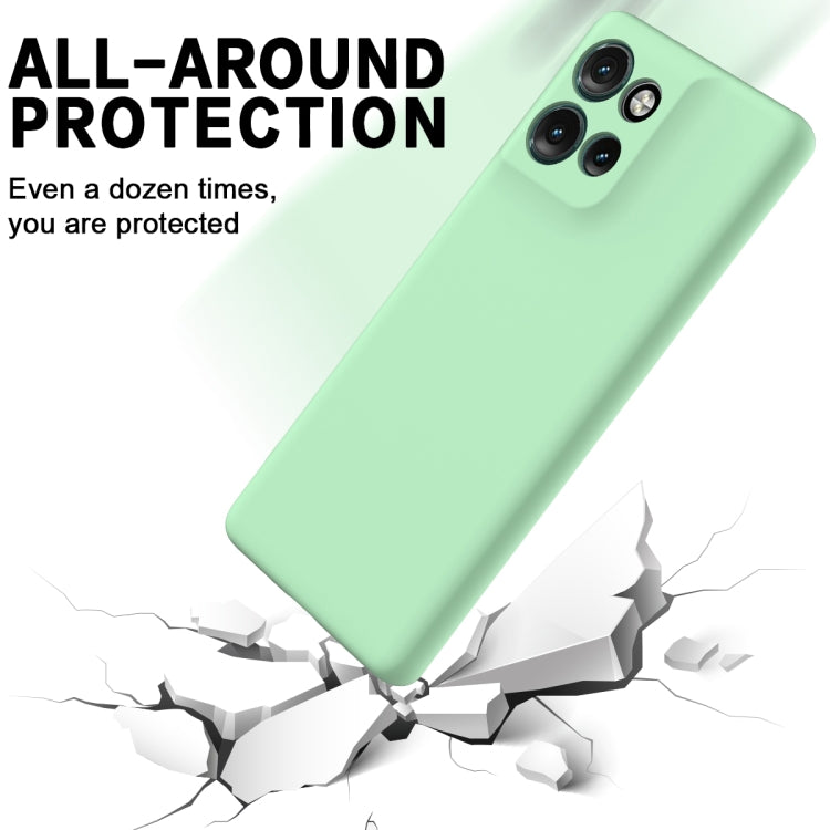 For Motorola Edge 50 Neo / Moto S50 Solid Color Liquid Silicone Dropproof Full Coverage Phone Case(Green) - free shipping - PMC TechLife - Order now!