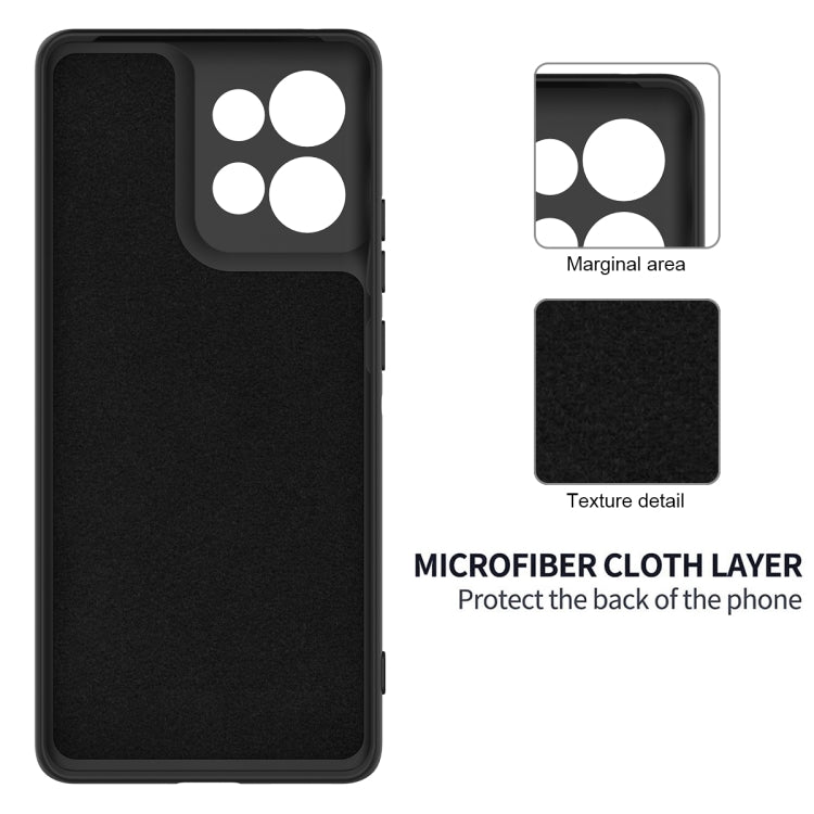 For Motorola Edge 50 Neo / Moto S50 Solid Color Liquid Silicone Dropproof Full Coverage Phone Case(Black) - free shipping - PMC TechLife - Order now!