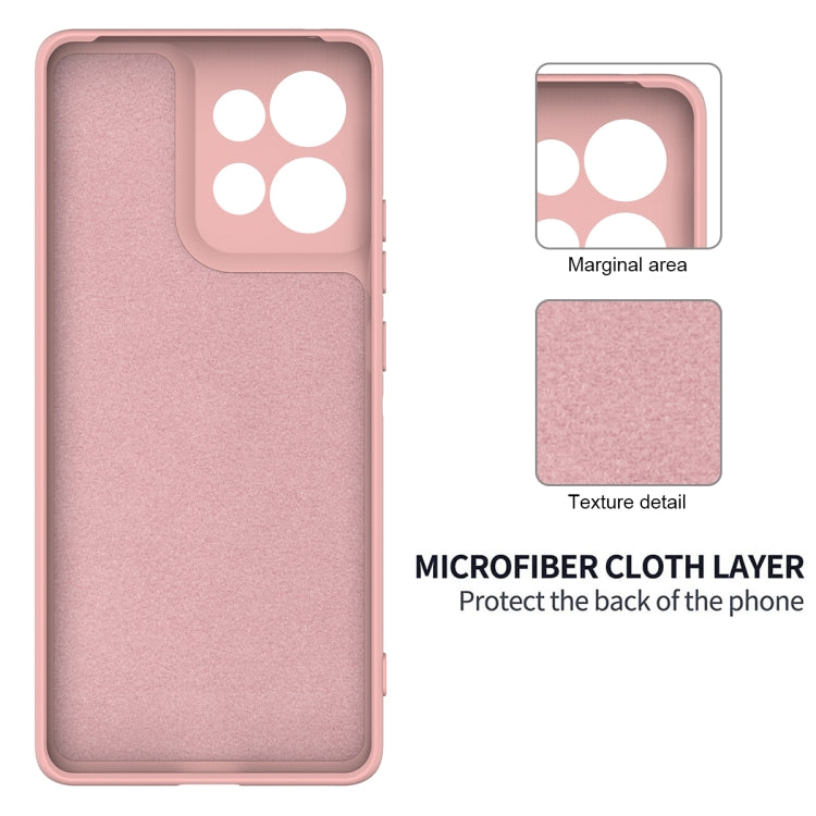 For Motorola Edge 50 Neo / Moto S50 Solid Color Liquid Silicone Dropproof Full Coverage Phone Case(Pink) - free shipping - PMC TechLife - Order now!