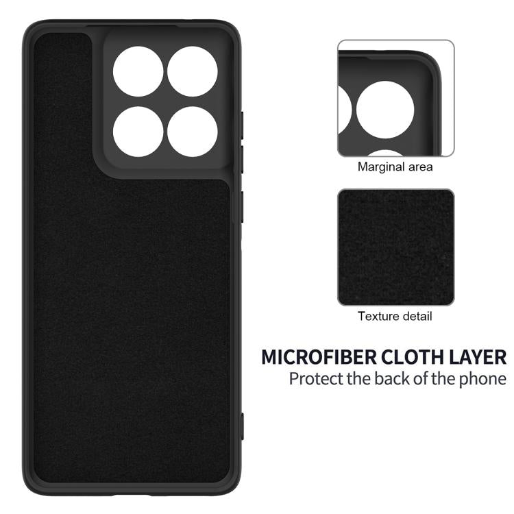 For Motorola Edge 60 Fusion / Edge 60 Solid Color Liquid Silicone Dropproof Full Coverage Phone Case(Black) - free shipping - PMC TechLife - Order now!