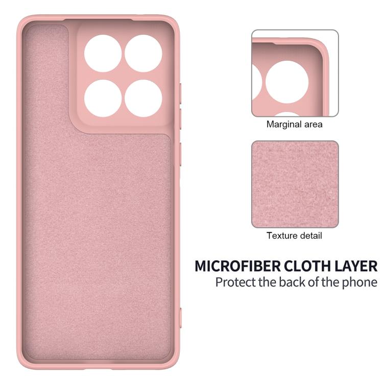 For Motorola Edge 60 Fusion / Edge 60 Solid Color Liquid Silicone Dropproof Full Coverage Phone Case(Pink) - free shipping - PMC TechLife - Order now!