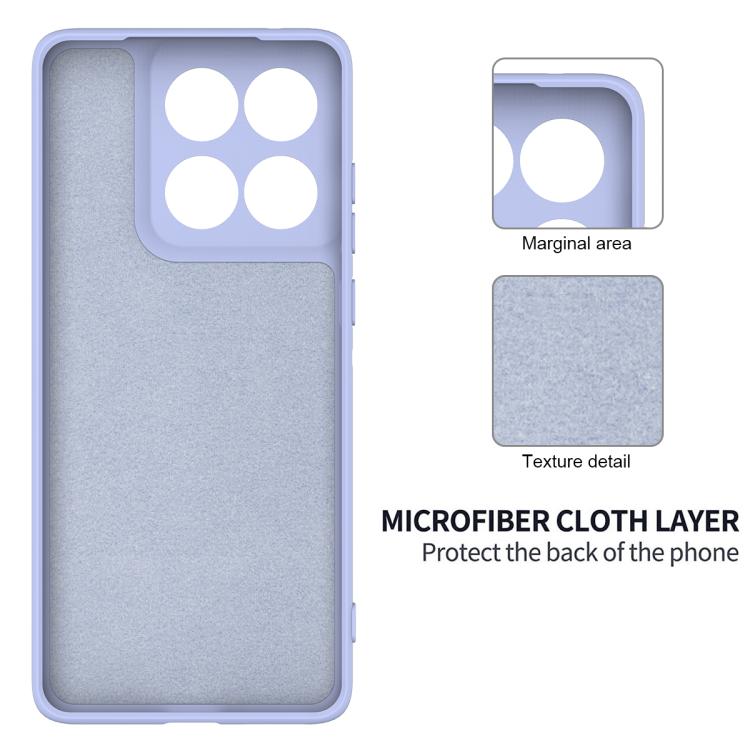 For Motorola Edge 60 Pro Solid Color Liquid Silicone Dropproof Full Coverage Phone Case(Purple) - free shipping - PMC TechLife - Order now!