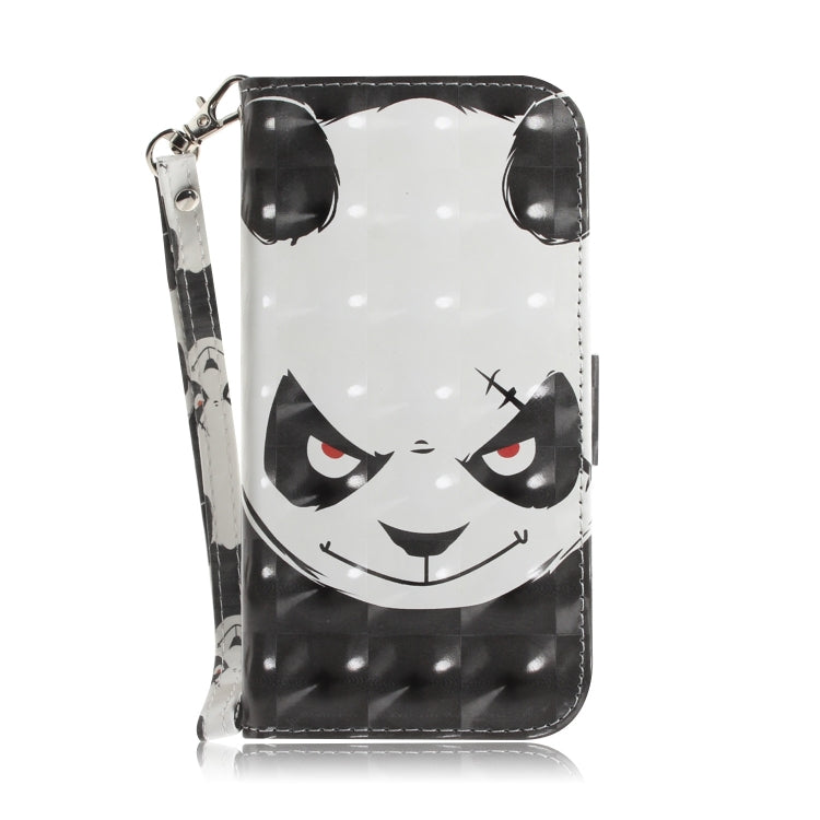 For Xiaomi Redmi K70 Pro / K70 3D Colored Flip Leather Phone Case(Angry Bear) - K70 Cases by PMC Jewellery | Online Shopping South Africa | PMC Jewellery | Buy Now Pay Later Mobicred