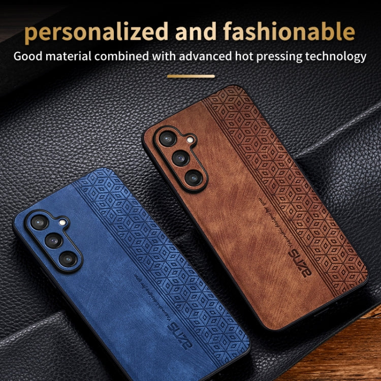 For Samsung Galaxy S24 FE 5G AZNS 3D Embossed Skin Feel Phone Case(Sapphire Blue) - Galaxy S24 FE 5G Cases by AZNS | Online Shopping South Africa | PMC Jewellery | Buy Now Pay Later Mobicred