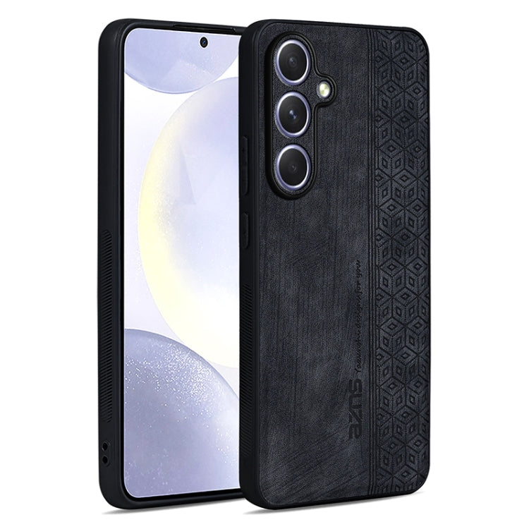 For Samsung Galaxy S25+ 5G AZNS 3D Embossed Skin Feel Phone Case(Black) - Galaxy S25+ 5G Cases by AZNS | Online Shopping South Africa | PMC Jewellery | Buy Now Pay Later Mobicred