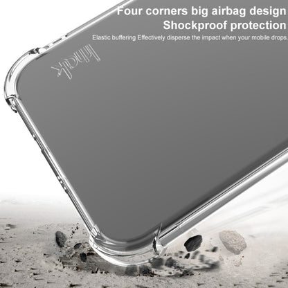 For iPhone 16 imak Shockproof Airbag TPU Phone Case(Transparent) - iPhone 16 Cases by imak | Online Shopping South Africa | PMC Jewellery | Buy Now Pay Later Mobicred