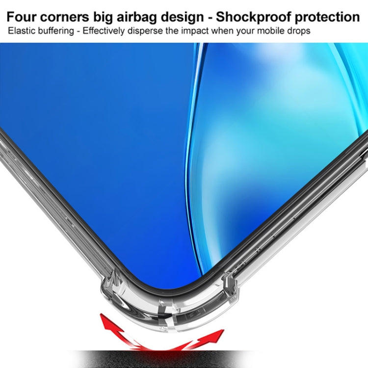 For iPhone 16 Pro IMAK Space Shield PC + TPU Airbag Shockproof Phone Case(Transparent) - iPhone 16 Pro Cases by imak | Online Shopping South Africa | PMC TechLife | Buy Now Pay Later Mobicred
