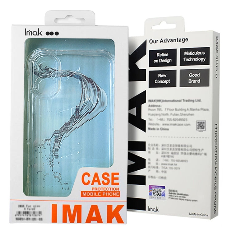 For iPhone 16 Pro Max IMAK Space Shield PC + TPU Airbag Shockproof Phone Case(Transparent) - iPhone 16 Pro Max Cases by imak | Online Shopping South Africa | PMC Jewellery | Buy Now Pay Later Mobicred