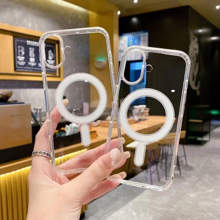 For iPhone 17 Air Large Hole Camera MagSafe Magnetic Clear Acrylic TPU Case(Transparent) - free shipping - PMc TechLife - Order now!