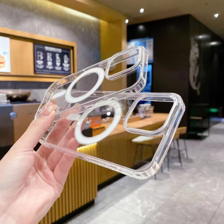 For iPhone 17 Pro Max Large Hole Camera MagSafe Magnetic Clear Acrylic TPU Case(Transparent) - free shipping - PMc TechLife - Order now!