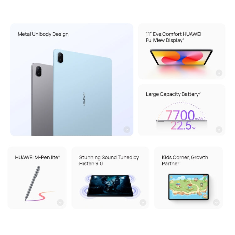 HUAWEI MatePad SE 11 2024 WiFi Tablet PC, 8GB+256GB, 11 inch HarmonyOS 4.2 Qualcomm Snapdragon 685 Octa Core, Not Support Google Play(Nebula Grey) - free shipping - PMC Jewellery - Order now!