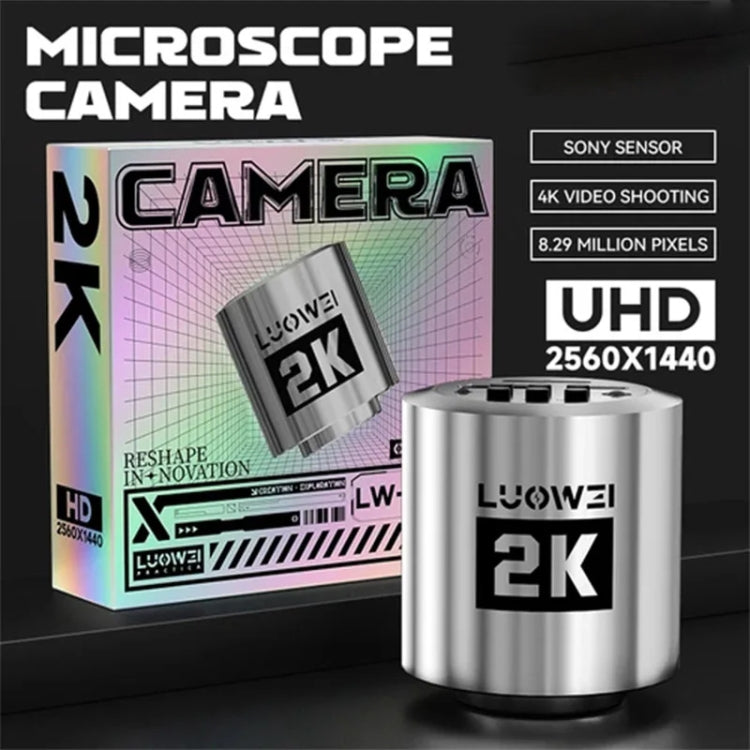 Luowei LW-GK20 UHD 1080P / 2K Microscope Camera with 5X Digital Zoom & Custom Storage - Microscope Magnifier Series by PMC Jewellery | Online Shopping South Africa | PMC Jewellery | Buy Now Pay Later Mobicred