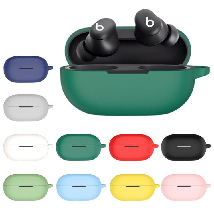 For Beats Solo Buds Wireless Earphones Silicone Protective Case(Grey) - Other Case by PMC Jewellery | Online Shopping South Africa | PMC Jewellery | Buy Now Pay Later Mobicred