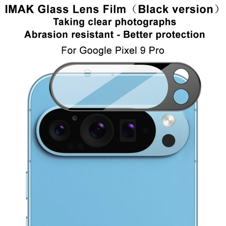 For Google Pixel 9 Pro IMAK Rear Camera Lens Glass Film Black Version - Other by imak | Online Shopping South Africa | PMC Jewellery | Buy Now Pay Later Mobicred