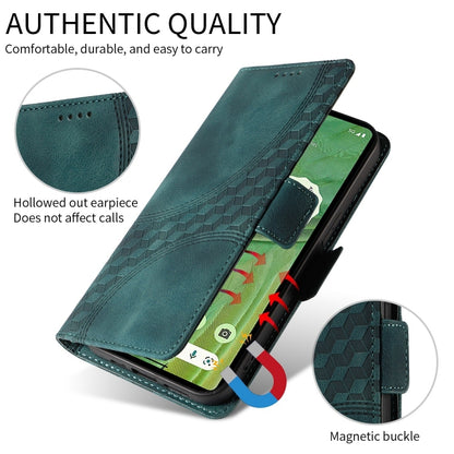 For Redmi K70 / K70 Pro Embossed Rhombus Starry Leather Phone Case(Green) - K70 Pro Cases by PMC Jewellery | Online Shopping South Africa | PMC Jewellery | Buy Now Pay Later Mobicred