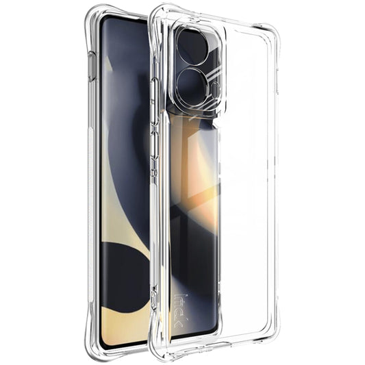 For Motorola Edge 2024 imak Shockproof Airbag TPU Phone Case(Transparent) - Motorola Cases by imak | Online Shopping South Africa | PMC Jewellery | Buy Now Pay Later Mobicred