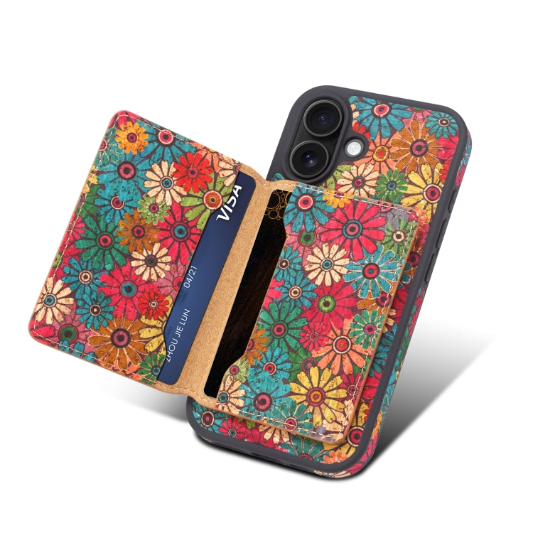For iPhone 16 Plus MagSafe Detachable Card Slot Holder Phone Case(Green) - iPhone 16 Plus Cases by PMC TechLife | Online Shopping South Africa | PMC TechLife | Buy Now Pay Later Mobicred