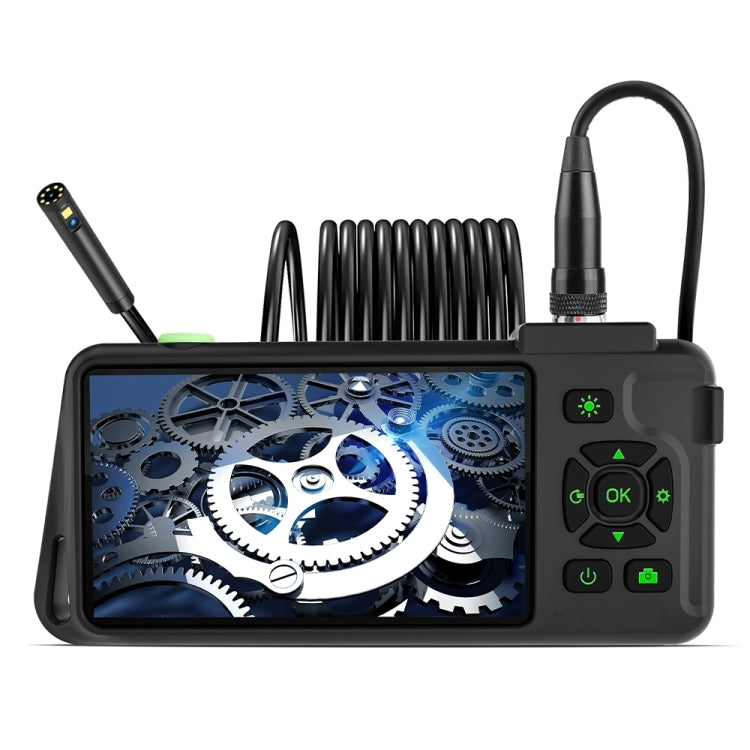 T22 4.5 inch IPS Color Screen 7.9mm Triple Camera Hard Cable Industrial Endoscope, Length:3.5m(Black Orange) -  by PMC TechLife | Online Shopping South Africa | PMC TechLife | Buy Now Pay Later Mobicred