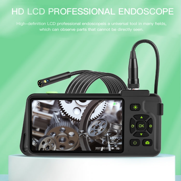 T22 4.5 inch IPS Color Screen 7.9mm Triple Camera Hard Cable Industrial Endoscope, Length:3.5m(Black Orange) -  by PMC TechLife | Online Shopping South Africa | PMC TechLife | Buy Now Pay Later Mobicred