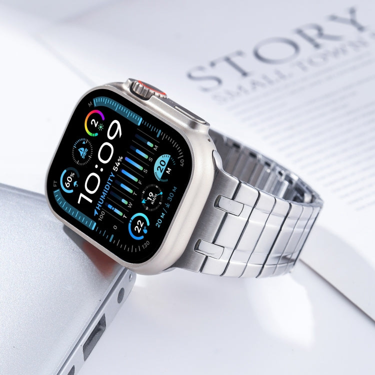 For Apple Watch Series 8 45mm Magnetic Stainless Steel Watch Band(Silver) - free shipping - PMc TechLife - Order now!