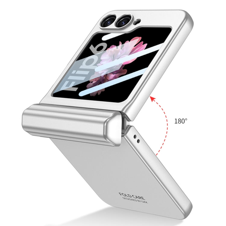 For Samsung Galaxy Z Flip6 / Flip7 FE GKK Integrated Magnetic Full Coverage Flip Phone Case with Pen Box+Pen(Black) - free shipping - PMC Jewellery - Order now!