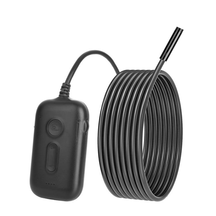 Y15 5.5mm Single Camera WiFi Connected Hard Cable HD Industrial Endoscope, Length:1m(Black) -  by PMC Jewellery | Online Shopping South Africa | PMC Jewellery | Buy Now Pay Later Mobicred