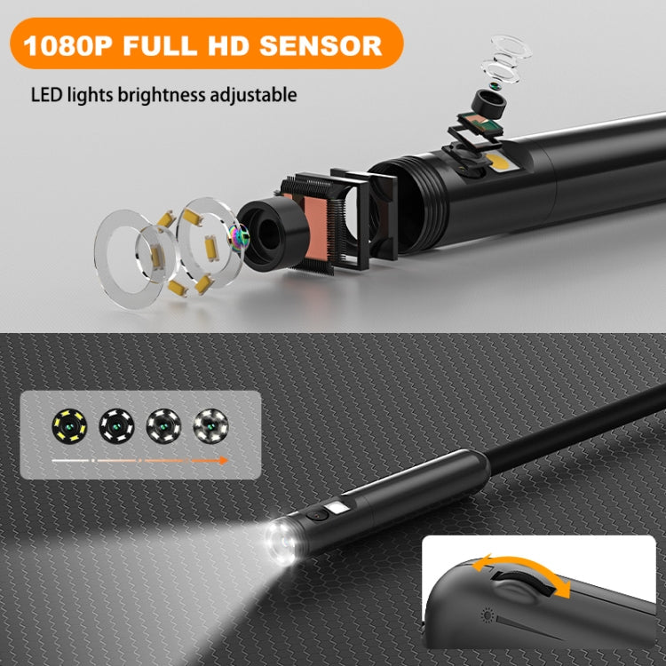 Y15 3.9mm Single Camera WiFi Connected Hard Cable HD Industrial Endoscope, Length:3.5m(Black) -  by PMC TechLife | Online Shopping South Africa | PMC TechLife | Buy Now Pay Later Mobicred