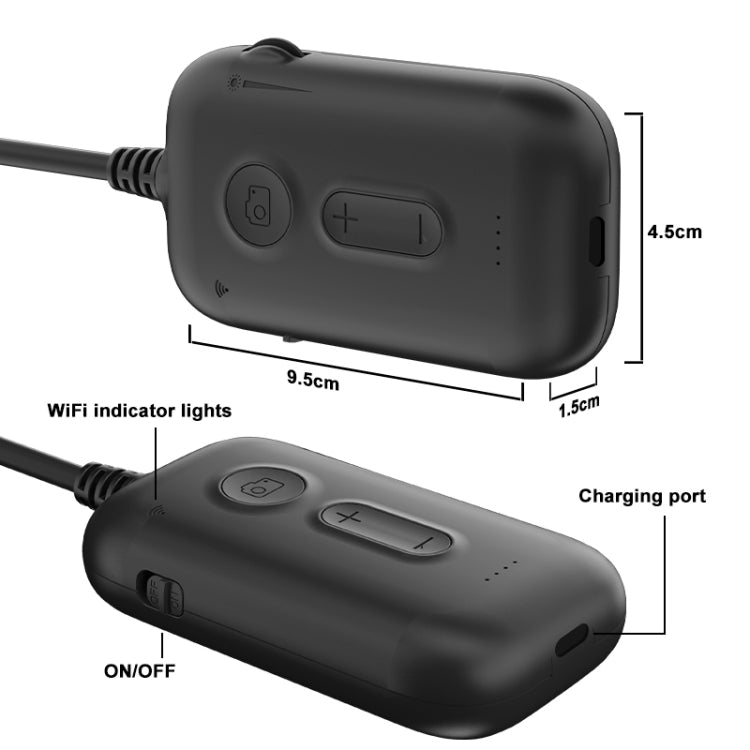 Y15 3.9mm Single Camera WiFi Connected Hard Cable HD Industrial Endoscope, Length:3.5m(Black) -  by PMC TechLife | Online Shopping South Africa | PMC TechLife | Buy Now Pay Later Mobicred
