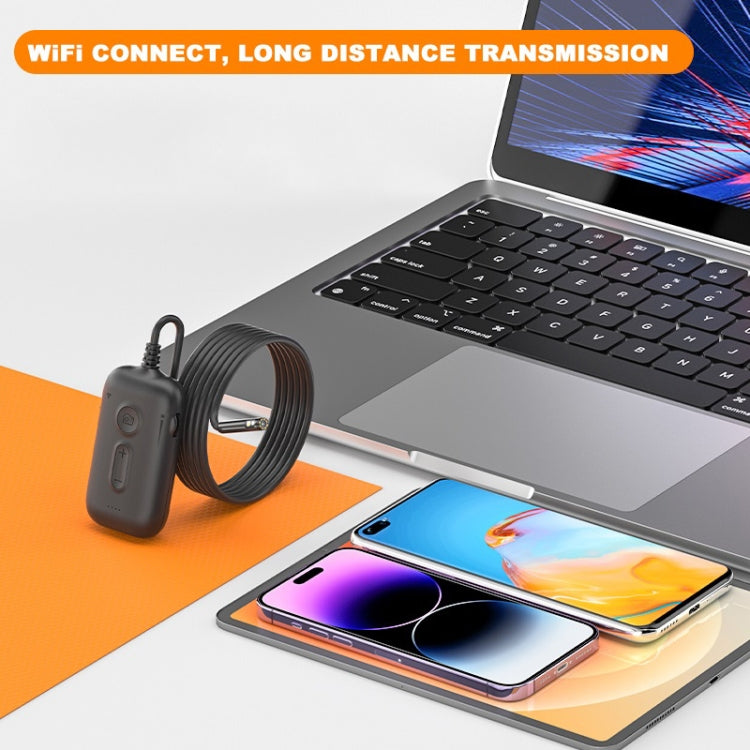 Y15 5.5mm Dual Camera WiFi Connected Hard Cable HD Industrial Endoscope, Length:3.5m(Black) -  by PMC Jewellery | Online Shopping South Africa | PMC Jewellery | Buy Now Pay Later Mobicred