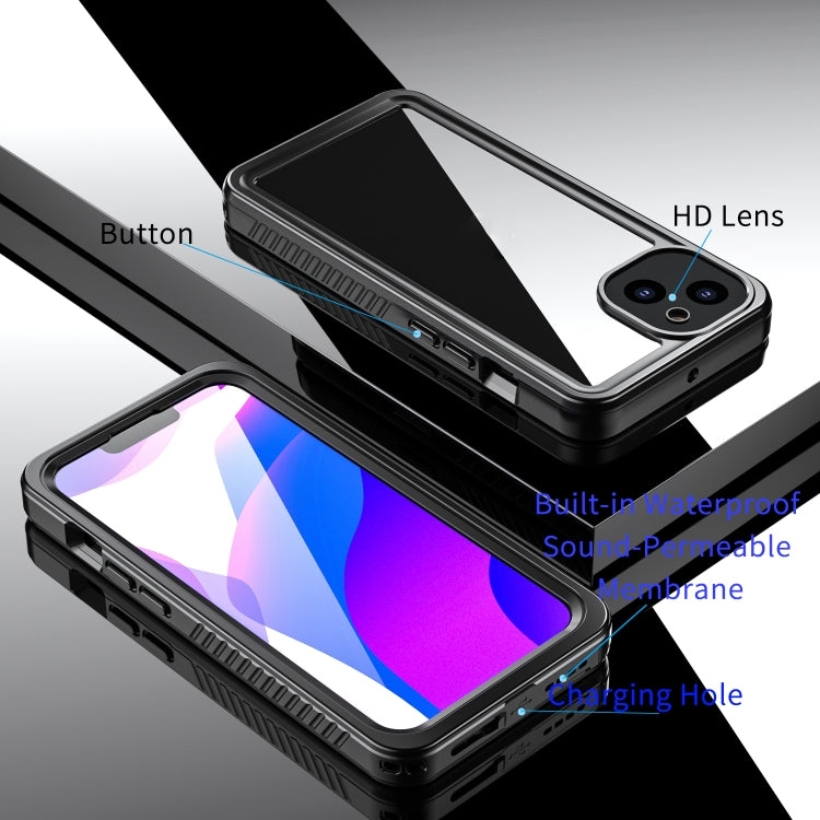 For iPhone 13 RedPepper Shockproof IP68 Waterproof PC + TPU Protective Case(Black) - free shipping - PMc TechLife - Order now!