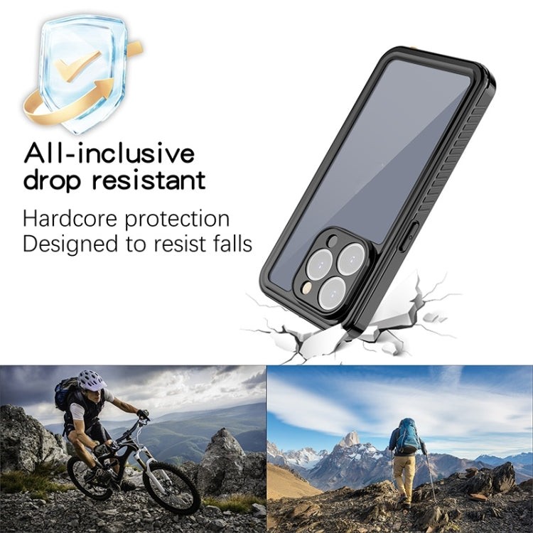 For iPhone 15 Pro Max RedPepper Shockproof IP68 Waterproof PC + TPU Protective Case(Black) - free shipping - PMC Jewellery - Order now!