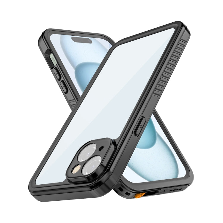 For iPhone 15 Plus RedPepper Shockproof IP68 Waterproof PC + TPU Protective Case(Black) - free shipping - PMC Jewellery - Order now!