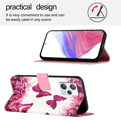 For Blackview A53 3D Painting Horizontal Flip Leather Phone Case(Rose Butterfly) - More Brand by PMC Jewellery | Online Shopping South Africa | PMC Jewellery | Buy Now Pay Later Mobicred