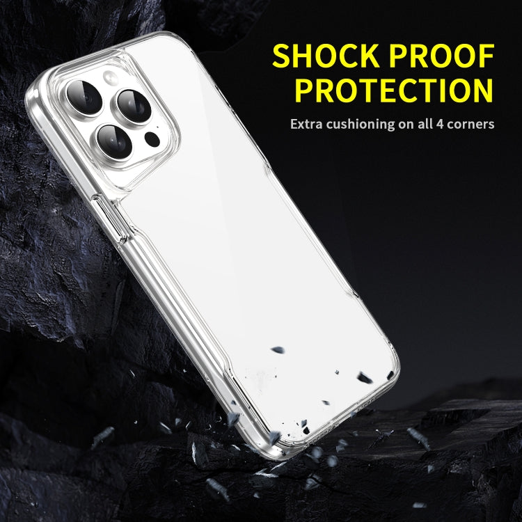 For iPhone 16 Pro Acrylic + TPU Transparent Full Coverage Phone Case - iPhone 16 Pro Cases by PMC Jewellery | Online Shopping South Africa | PMC Jewellery | Buy Now Pay Later Mobicred