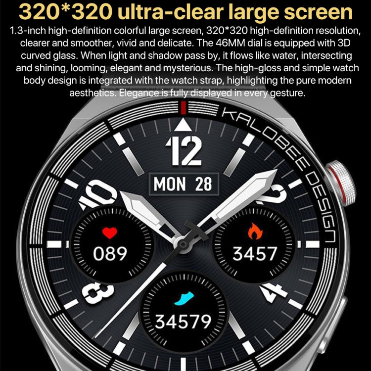 1.3 inch Silicone Band IP68 Waterproof Smart Watch Support Bluetooth Call(Red) - Smart Watches by PMC TechLife | Online Shopping South Africa | PMC TechLife | Buy Now Pay Later Mobicred
