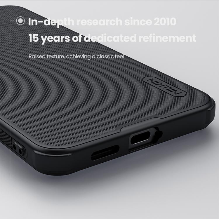For Samsung Galaxy S25 5G NILLKIN Frosted Shield Pro PC + TPU Phone Case(Black) - free shipping - PMc TechLife - Order now!