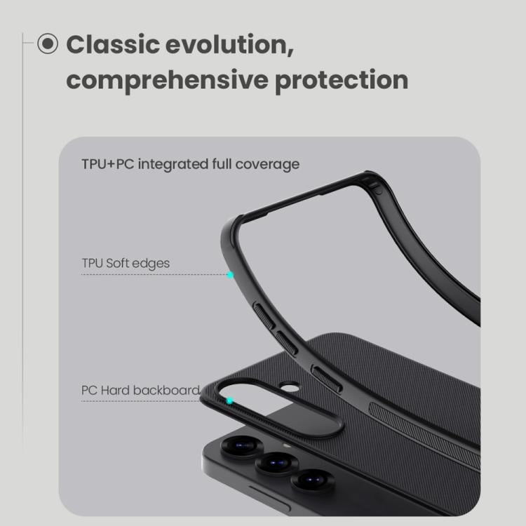 For Samsung Galaxy S25+ 5G NILLKIN Frosted Shield Pro PC + TPU Phone Case(Green) - free shipping - PMc TechLife - Order now!