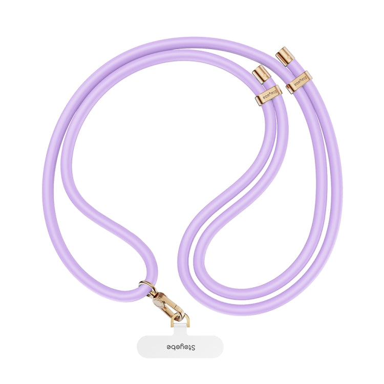 DUX DUICS PL-ONE Universal Silicone Phone Lanyard(Purple) - Lanyards & Wrist Straps by DUX DUCIS | Online Shopping South Africa | PMC Jewellery | Buy Now Pay Later Mobicred