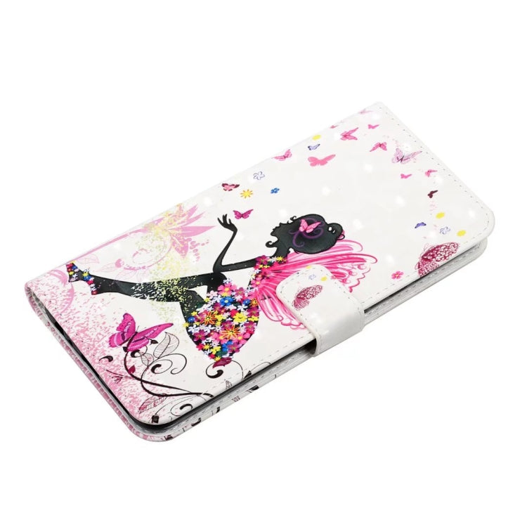 For Samsung Galaxy S25+ 5G Oil Embossed 3D Drawing Leather Phone Case(Flower Fairy) - Galaxy S25+ 5G Cases by PMC TechLife | Online Shopping South Africa | PMC TechLife | Buy Now Pay Later Mobicred