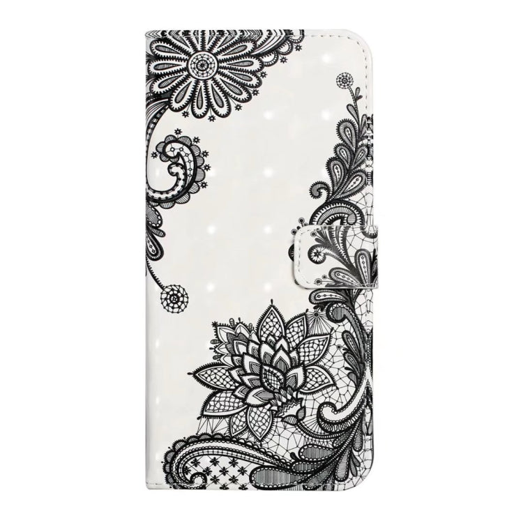 For Samsung Galaxy S25+ 5G Oil Embossed 3D Drawing Leather Phone Case(Lace Flower) - Galaxy S25+ 5G Cases by PMC Jewellery | Online Shopping South Africa | PMC Jewellery | Buy Now Pay Later Mobicred