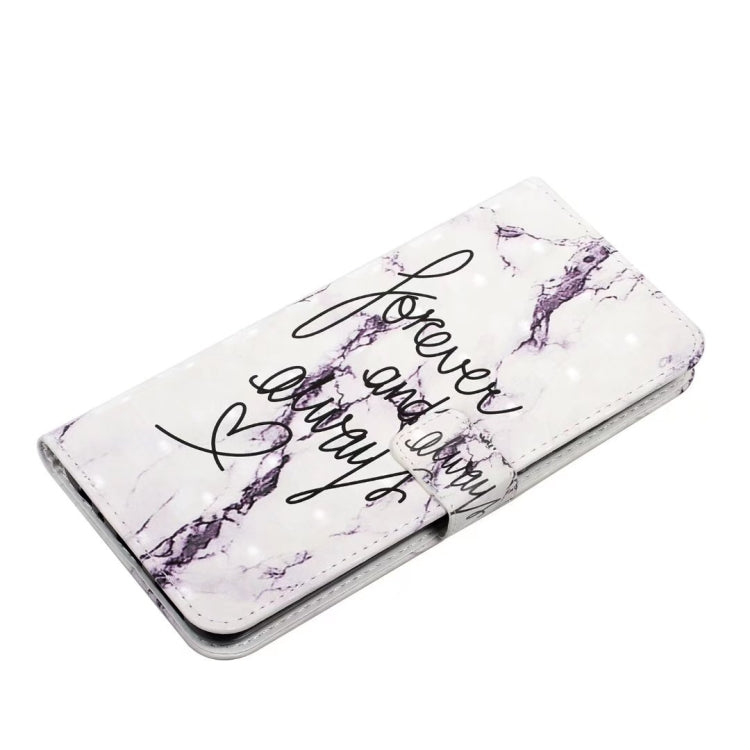 For Samsung Galaxy S25+ 5G Oil Embossed 3D Drawing Leather Phone Case(Words Marble) - Galaxy S25+ 5G Cases by PMC TechLife | Online Shopping South Africa | PMC TechLife | Buy Now Pay Later Mobicred